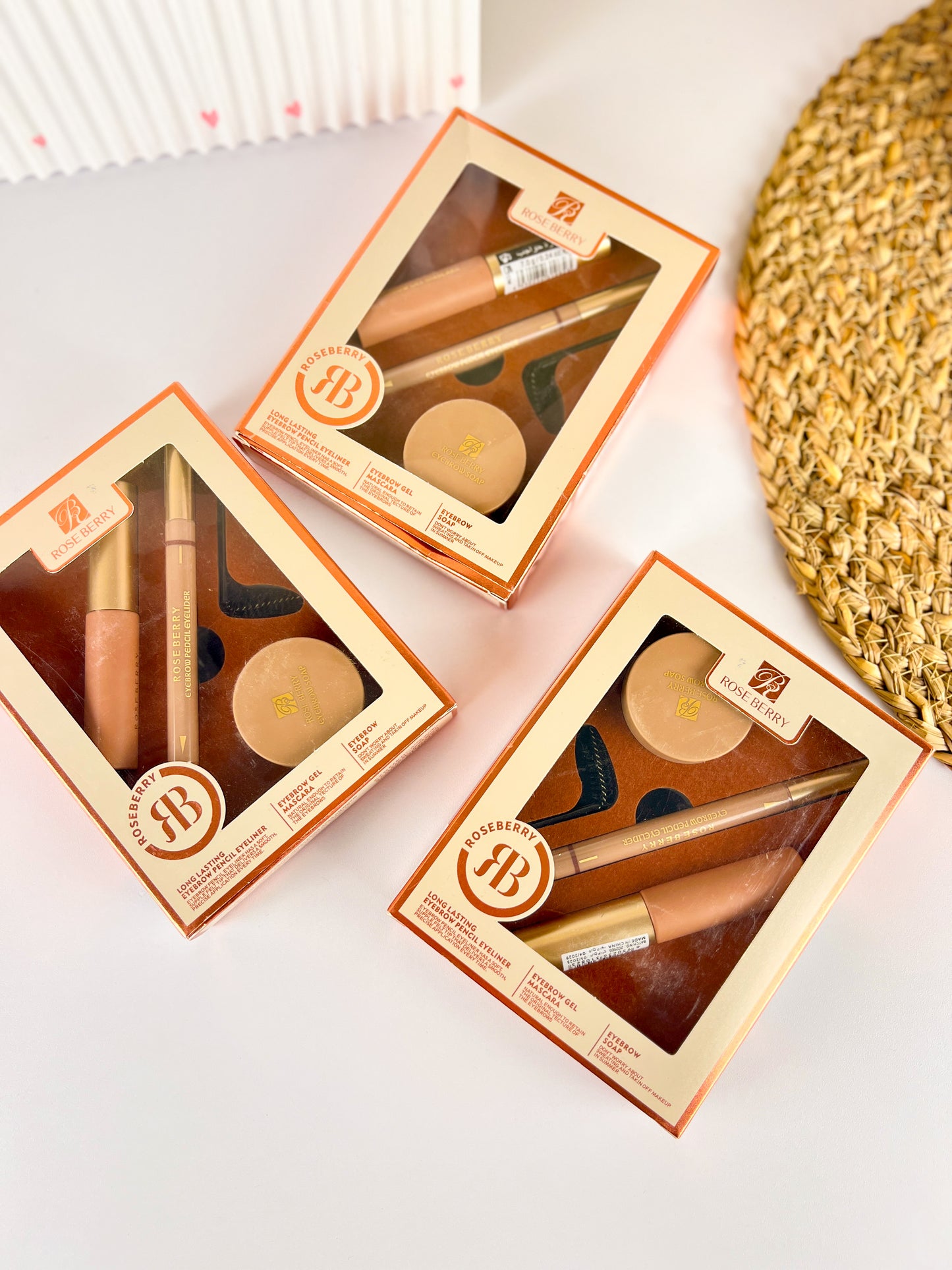 Rose Berry Complete Eyebrow Box